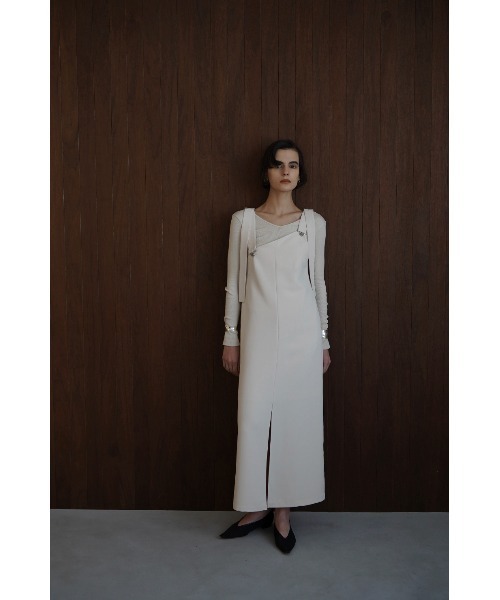 ワンピース CLANE/クラネ/SLANT LINE SALOPETTE ONE PIECE CLANE/クラネ/SLANT LINE SALOPETTE ONE