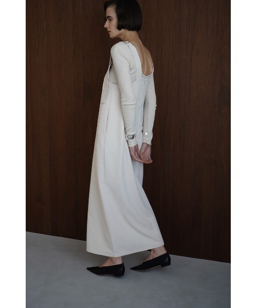 ワンピース CLANE/クラネ/SLANT LINE SALOPETTE ONE PIECE CLANE/クラネ/SLANT LINE SALOPETTE ONE