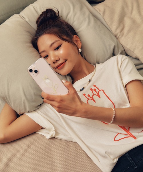 tシャツ Ma Journee(マゾネ)/A FLOWER T SHIRTS/フラワーTシャツ レディース Ma Journee tシャツ Journee(マゾネ)/A FLOWER T SHIRTS