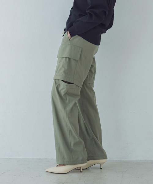DRESSLAVE(ドレスレイブ) カーゴパンツ nylon gaba military 2way DRESSLAVE(ドレスレイブ) カーゴパンツ nylon gaba military 2way
