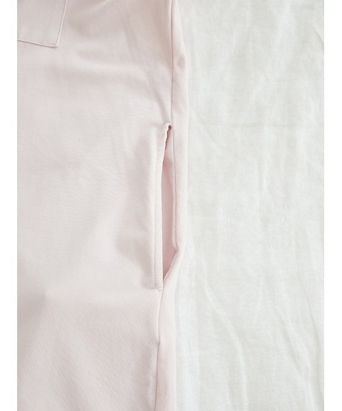 【GELATO PIQUE】新品　マタニティシャツワンピース　キャミソールセット gelato pique マタニティ マタニティシャツワンピース