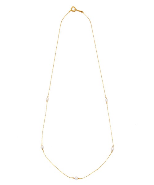 ネックレス 「les bon bon」swing pearl necklace BOB376 レディースの画像