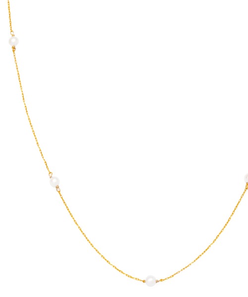 ネックレス 「les bon bon」swing pearl necklace BOB376 レディースの画像
