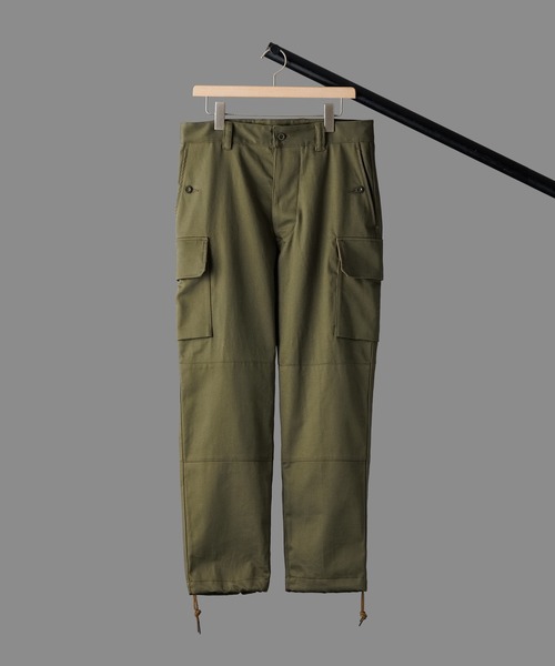 パンツ カーゴパンツ メンズ 「 Le Sans Pareil / ルサンパレイユ 」 M-64 COTTON SATEEN TROUSERS / コ｜zozo