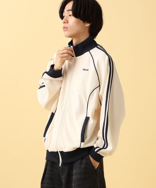 PBLIM セットアップ PBLIM/パイピングトラックジャケット レディース