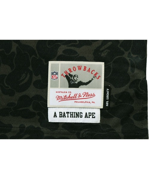 A BATHING APE x Mitchell & Ness シャツ　最終価格 A BATHING APE x Mitchell & Ness シャツ 最終価格 - メルカリ