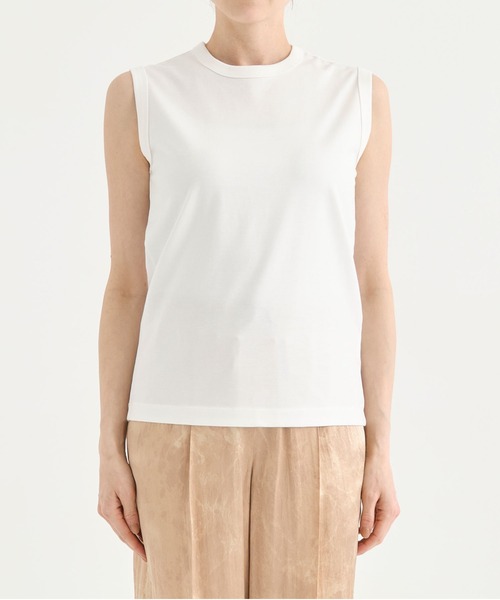 CINOH tシャツ 「CINOH/チノ」別注 REFINA SLEEVELESS T-SHIRT