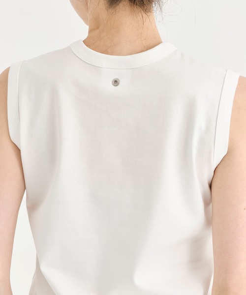 CINOH tシャツ 「CINOH/チノ」別注 REFINA SLEEVELESS T-SHIRT