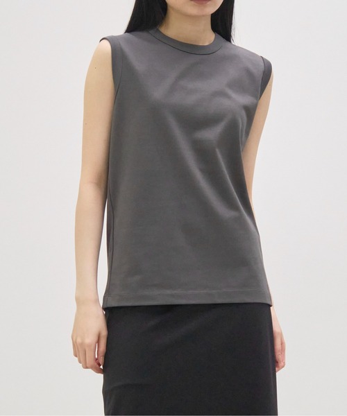 CINOH tシャツ 「CINOH/チノ」別注 REFINA SLEEVELESS T-SHIRT