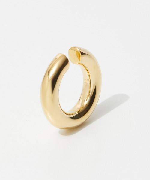 TOM WOOD イヤーカフ Chunky Ear Cuff Gold M トムウッド チャン