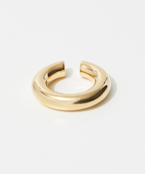 TOM WOOD イヤーカフ Chunky Ear Cuff Gold M トムウッド チャン
