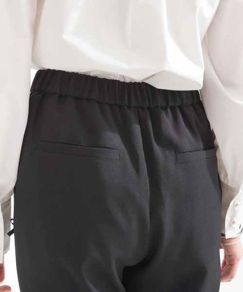 PICCIN パンツ フロントグログランリボンパンツ レディース