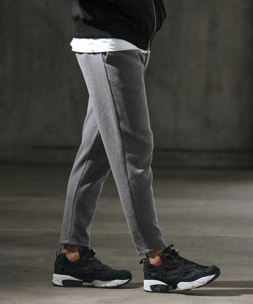 wjk reluxe スラックス mp12518-heavy waffle slacks パンツ メンズ