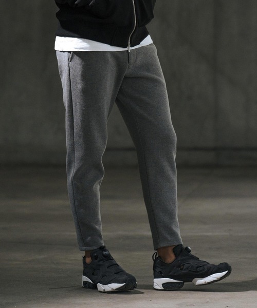 wjk reluxe スラックス mp12518-heavy waffle slacks パンツ メンズ
