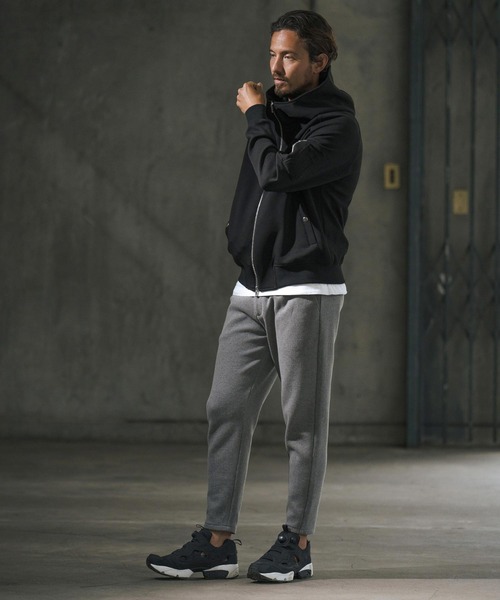 wjk reluxe スラックス mp12518-heavy waffle slacks パンツ メンズ