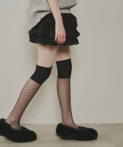 J1U by LA BELLE ETUDE バレエシューズ パンプス フェイクボリューム