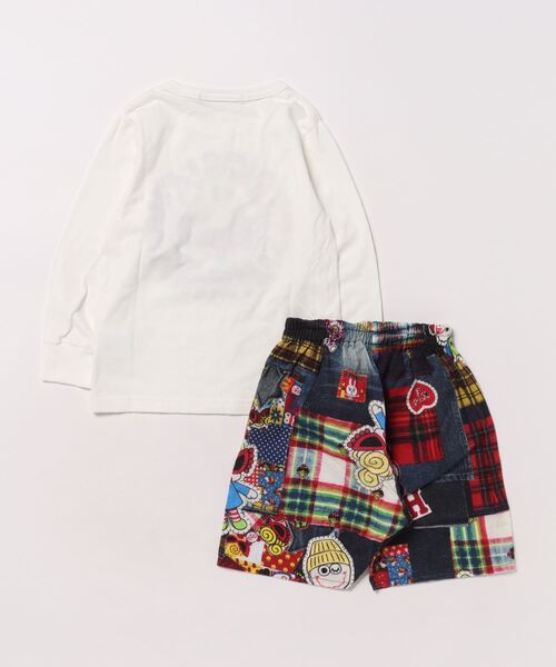 HYSTERIC MINI ベビー MY FIRST FUNNYPATCHWORK総柄長袖