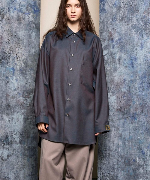 MAISON SPECIAL シャツ 「UNISEX」4 Colors Chambray Washable
