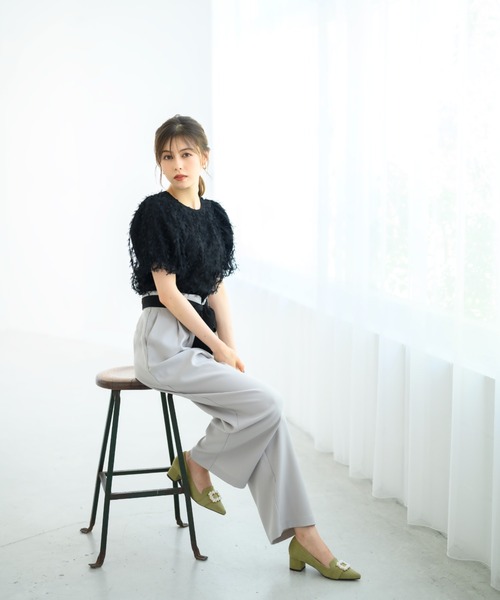 MISCH MASCH（ミッシュマッシュ） ワイドパンツ パンツ ウーリッシュ