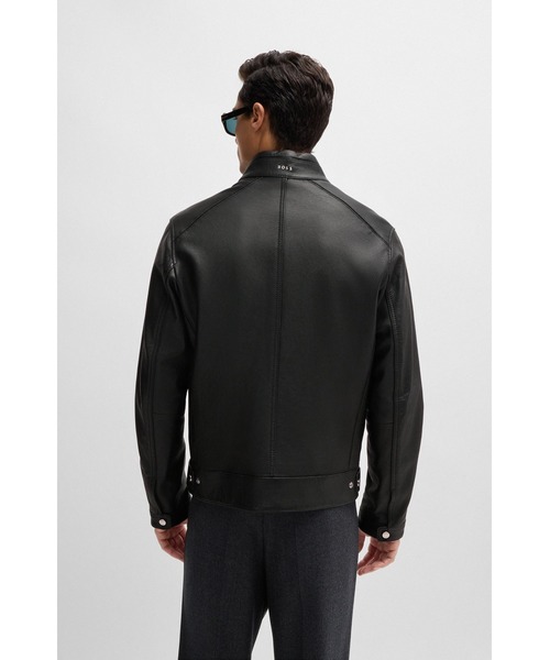 BOSS（HUGO BOSS） コート ジャケット レギュラーフィット グレイン