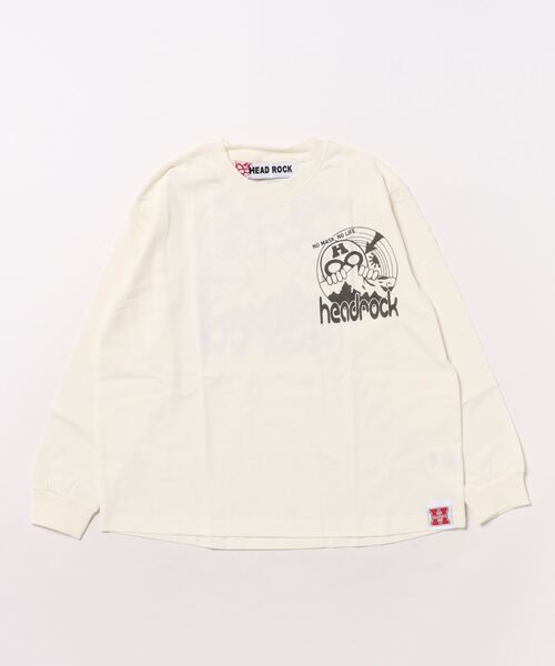 HEAD ROCK（ヘッドロック） tシャツ 長袖オーバーサイズTシャツ キッズ 
