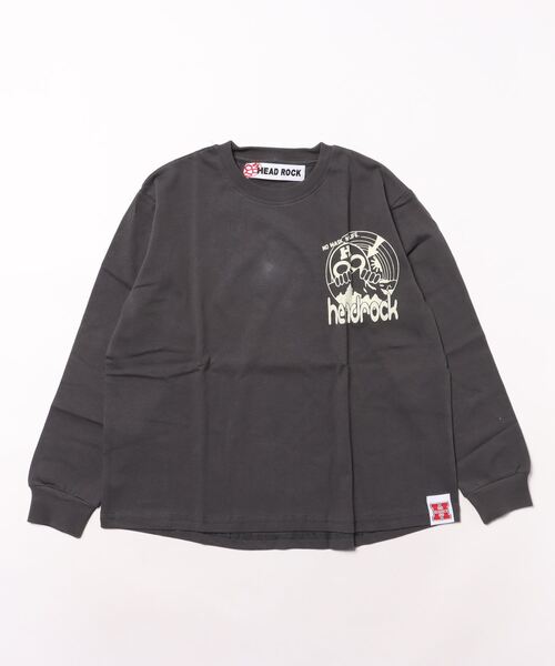 HEAD ROCK（ヘッドロック） tシャツ 長袖オーバーサイズTシャツ キッズ 