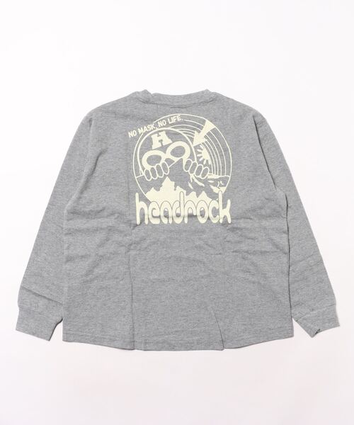 HEAD ROCK（ヘッドロック） tシャツ 長袖オーバーサイズTシャツ キッズ 