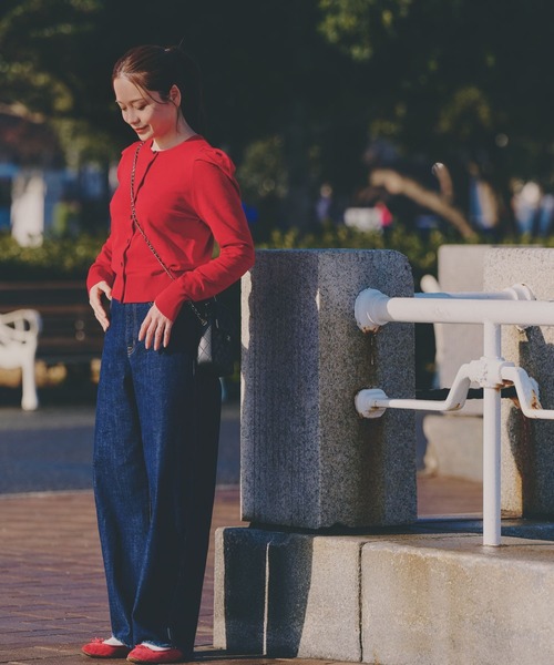GLOBAL WORK ジーンズ デニム デニムパンツ 高山直子さんコラボ