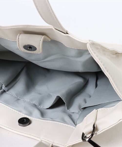 BAYBLO トートバッグ (KS)フェイクレザーボックストート2way メンズ