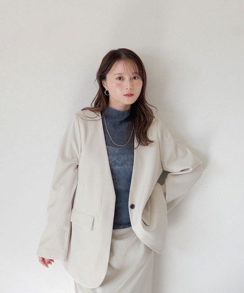 Reurie'（レウリィ） ジャケット ノーカラージャケット オリジナル