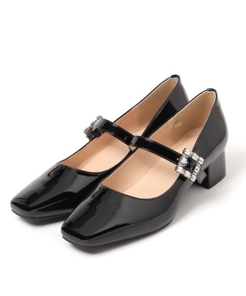 R＆E ブラックハイヒール ストラップ付き 他計4点 R＆E ブラックハイヒール ストラップ付き 他計4点 R＆E ブラック