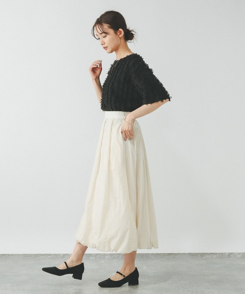 GLOBAL WORK パンプス らくっションストラップヒールパンプス