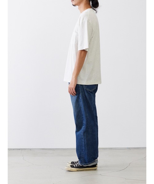 mocT tシャツ mocT/モクティ TC PILE JERSEY GREW NECK POCKET S