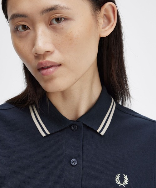 FREDPERRY フレッドペリー　ノースリーブポロ　ネイビー FRED PERRY 「FRED PERRY」 ノースリーブポロシャツ 10 ネイビー