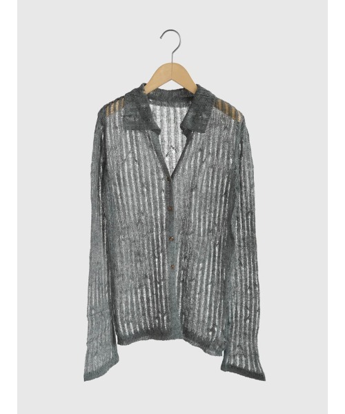 ニット セーター Mohair touch low gauge knit cardigan レディース FIKA. ニット セーター Mohair touch low gauge knit cardigan