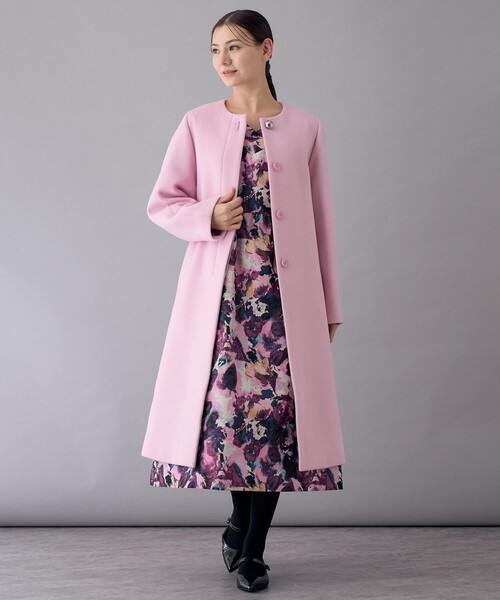 ANAYI（アナイ） ワンピース オーロラジャガードVネック ワンピース