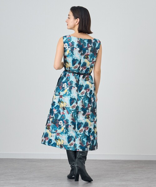 ANAYI（アナイ） ワンピース オーロラジャガードVネック ワンピース