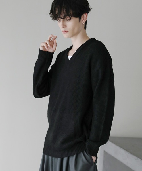 新品⭐️JWO olimpias⭐️カシミア混Vネックセーター⭐️メンズ 新品⭐️JWO olimpias⭐️カシミア混Vネックセーター⭐️メンズ 【公式