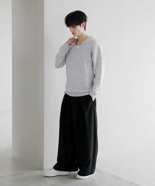 ASTRONOMY セーター ニット Buyer's Select/フラッフィーヤーン片畦