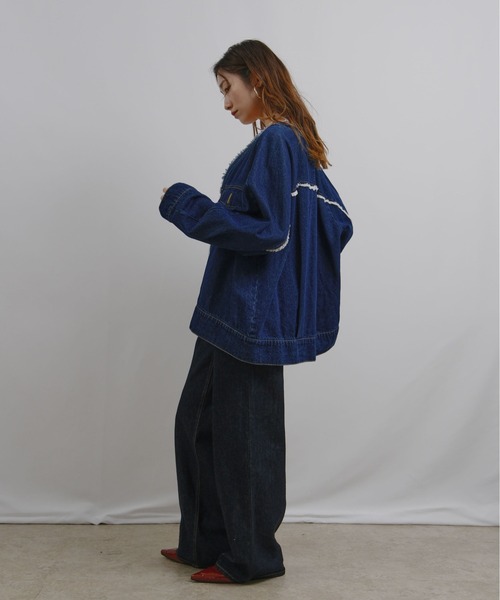 palm RICHE（ポームリシュ） ジャケット ノーカラージャケット ノー