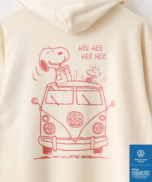 フォルクスワーゲン パーカー PEANUTS×VW SNOOPY