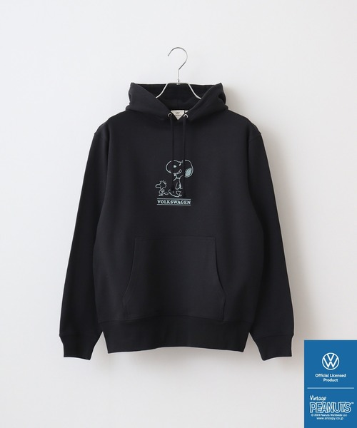 パーカー PEANUTS×VW SNOOPY×フォルクスワーゲンスウェットプルパーカー レディース メンズ フォルクスワーゲン パーカー PEANUTS×VW SNOOPY