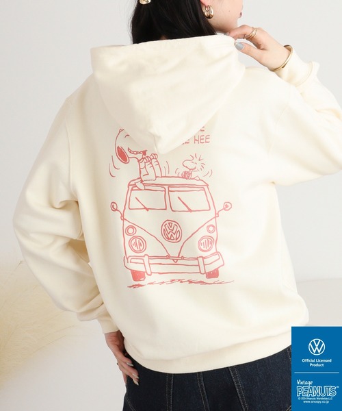 フォルクスワーゲン パーカー PEANUTS×VW SNOOPY