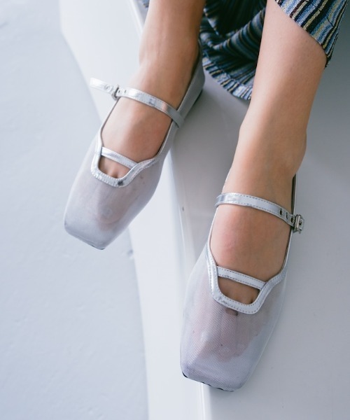 sahara シアーストラップシューズ　最終値下げ sahara シューズ Sheer Strap Shoes/シアーストラップシューズ