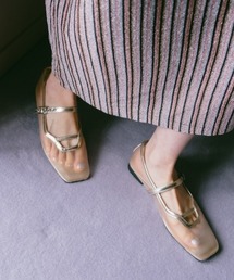 sahara シューズ Sheer Strap Shoes/シアーストラップシューズ