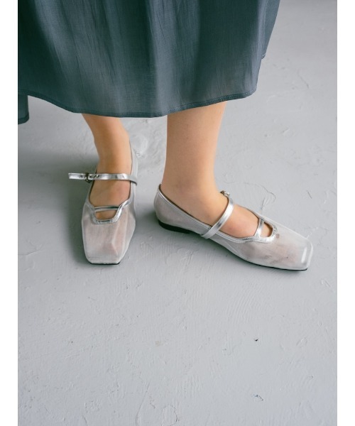 【LEMON】MARTE sahara Sheer Strap Shoes sahara シューズ Sheer Strap Shoes/シアーストラップシューズ
