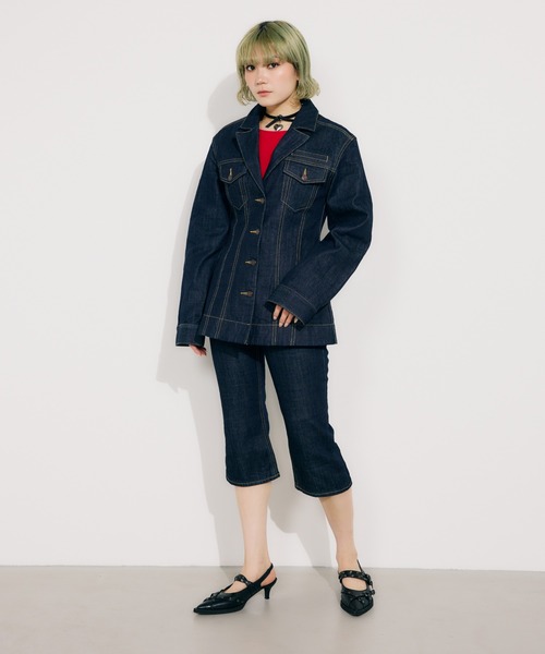 SLY（スライ） ジーンズ デニム デニムパンツ WYATT J/W SABRINA PT-A