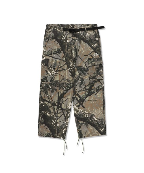 プ*ん様 【新品】WIND AND SEA カモフラージュカーゴパンツ L WIND AND SEA（ウィンダンシー） カーゴパンツ SEA CARGO PANT メンズ
