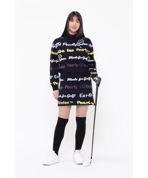 PEARLY GATES（パーリーゲイツ） スカート 「PEARLY GATES」天竺×ロゴ