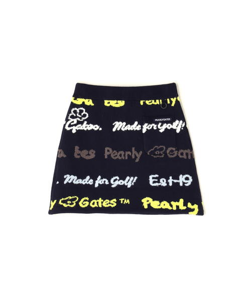 PEARLY GATES（パーリーゲイツ） スカート 「PEARLY GATES」天竺×ロゴ